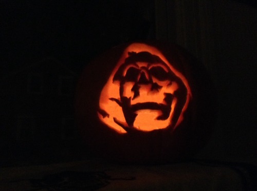 note-2-self:
“Doomriders jack o lantern, done by me
”