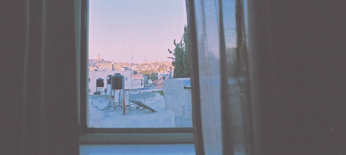 mounaks:Parting glances from the window of Room 322 Jerusalem (Al-Quds), Palestine (2016)©