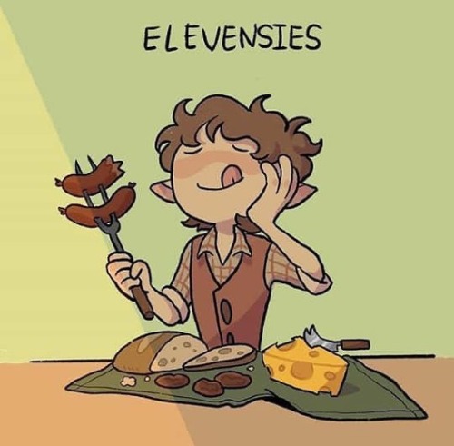 tabbythekouhai: jitterzart: knightoflodis: eldamaranquendi: Hobbits meals from www.inst