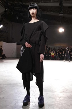 maulgoth69:  Yohji Yamamoto // Fall ‘13