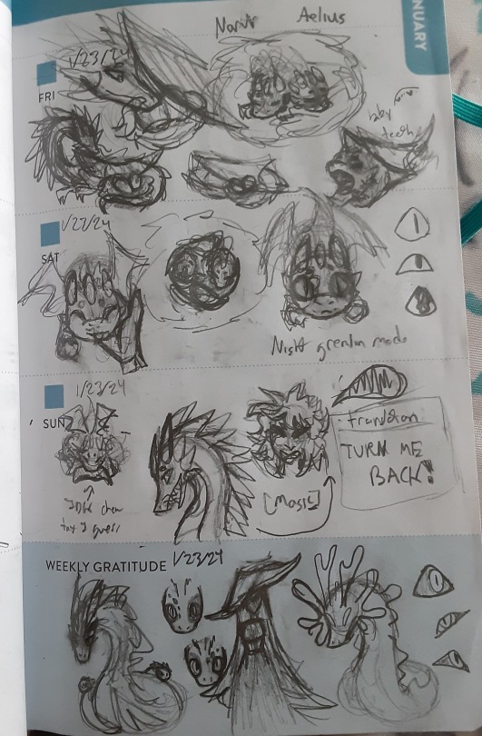 Dragon Au Art Dump 4