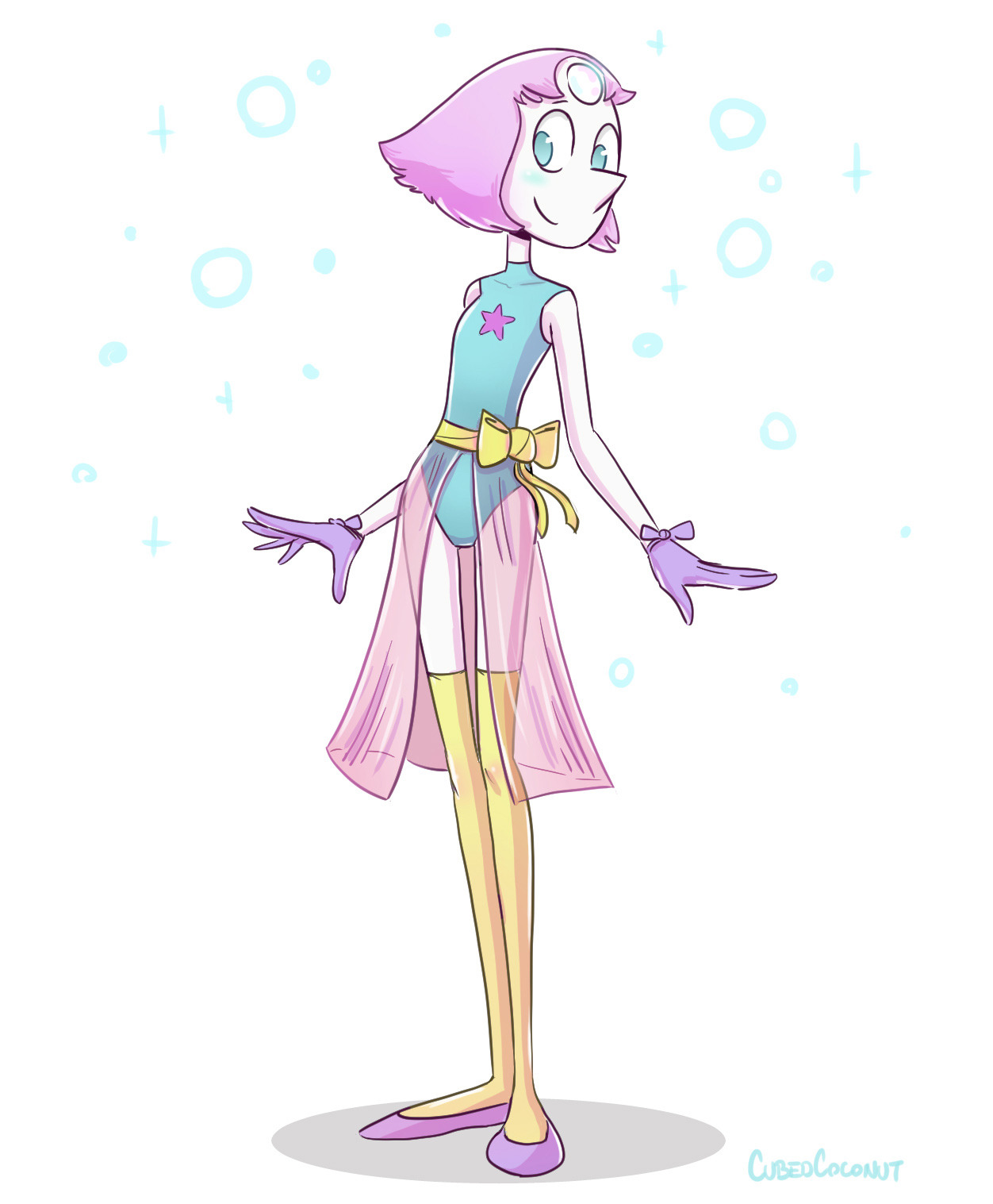 Check out this cute outfit for Pearl designed and commissioned by @perle-insoumiseI