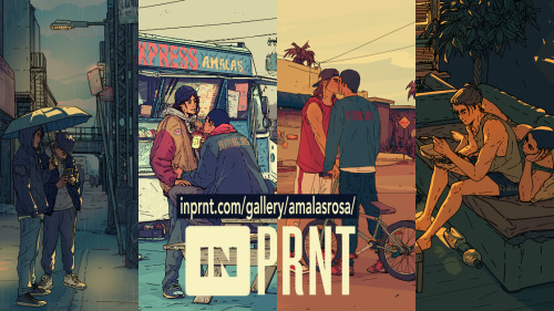 amalasdraws:  Inprnt offers free worldwide shipping on orders over 30 USD!Check out my shop for some nice prints ❤️