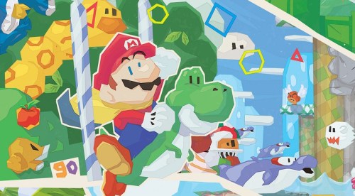 orioto:Fans of #mario ?? Well i can’t do better than that! A 30 years of Mario Fresco for you! Limit