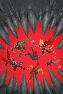 hondobrode:    AVENGERS #1.MU JIM ZUB (W) • SEAN IZAAKSE (A) Cover by DAVID NAKAYAMA GWENSTER UNLEASHED VARIANT COVER BY TBA A MONSTERS UNLEASHED TIE-IN! A seemingly straightforward mission for Spider-Man takes an unexpected turn when Earth’s Mightiest