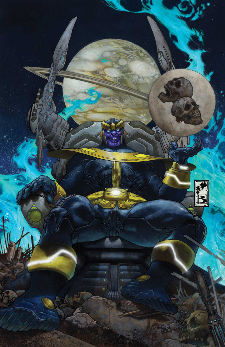 samuelpino:  Thanos Rising 1-5 (2013)Written by Jason Aaron with artwork by Simone