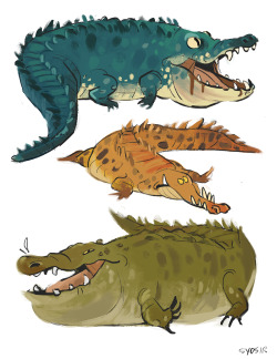 sydsir:i wanted to draw chubby colourful crocs so i did