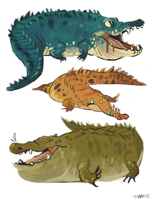 mischievousmarionette:sydsir:i wanted to draw chubby colourful crocs so i did@rashkah