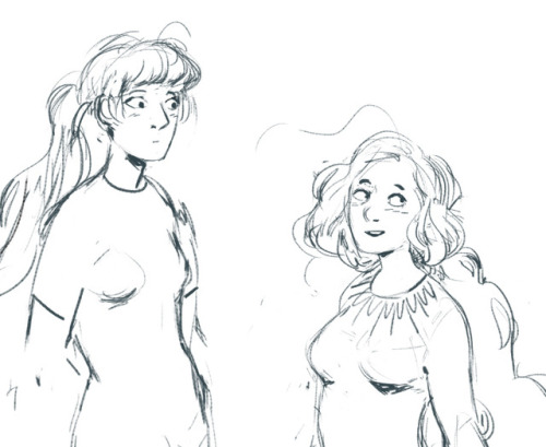 rynezion: A sketchdump of the girls