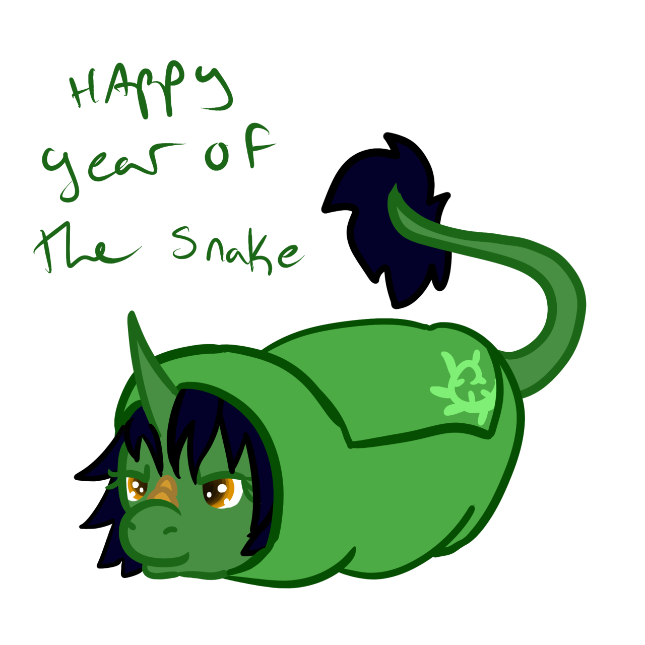askkappathekirin:  I got two year of the snake pictures for you lovely people~I drew