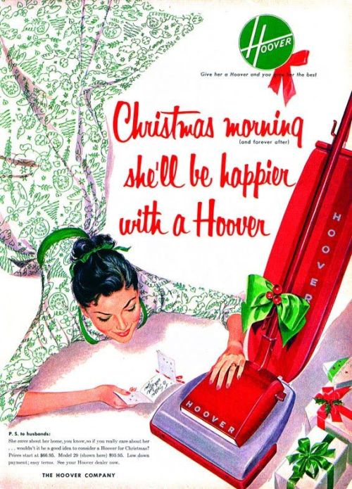 1960s Hoover and Mornidine Christmas ad