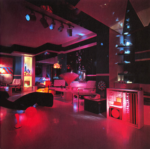 popularmodernism: Interior designer Richard Ohrbach’s Manhattan apartment (1972)