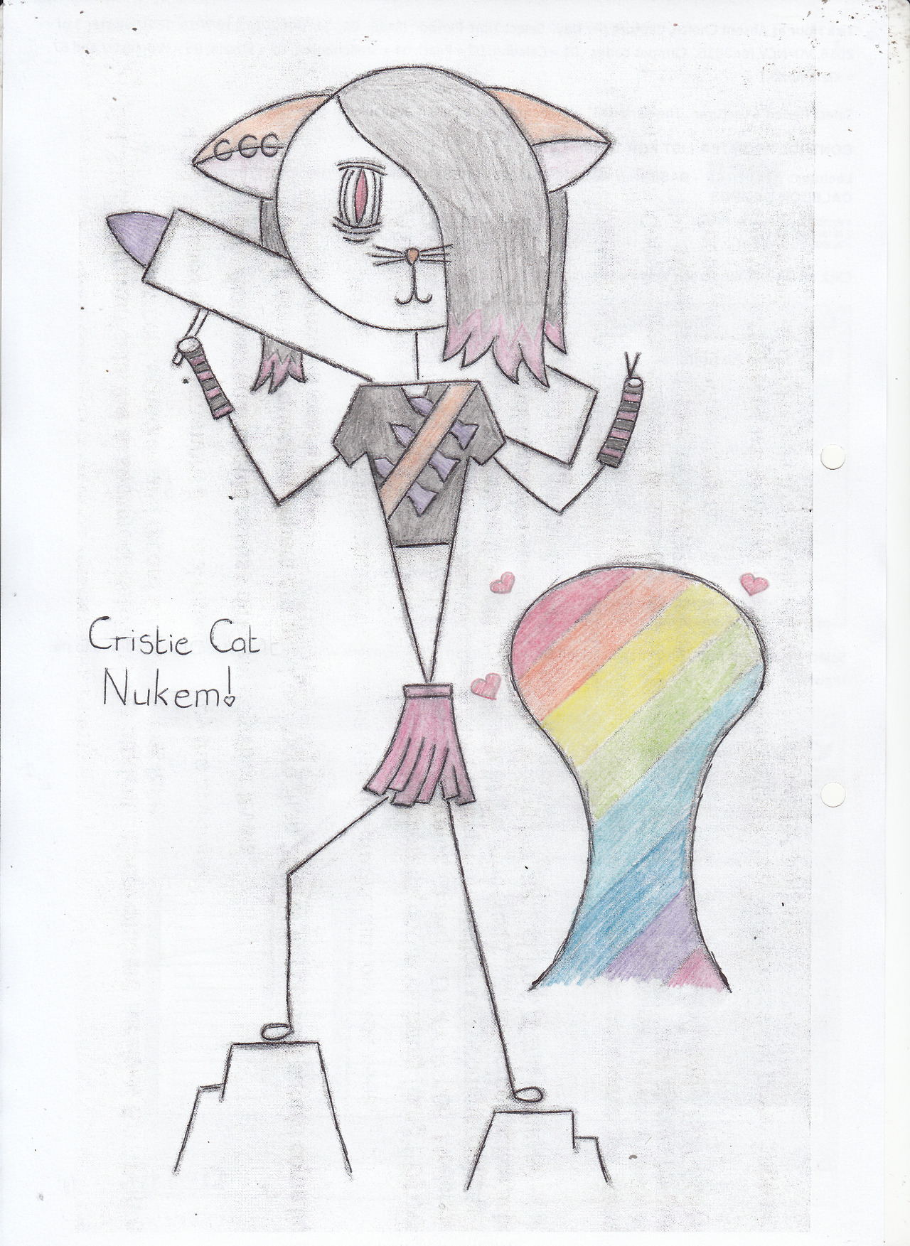 princesskayla94: Cristie Cat, Nukem! My second animal warrior of one of my favorite