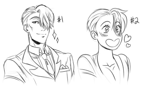 madelezabeth: the 2 ways to draw victor nikiforov. neither way is more right than the other.[follow 