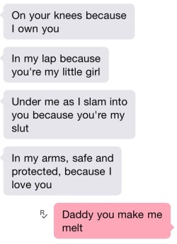 grrrrrlbaby:  neon-taco:  I’d love corny Daddy messages like this.  Awwwws!