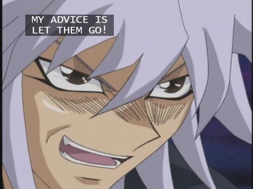 thewittyphantom: Yami Bakura doesn’t refute this. I somehow read “Not Pawns” as &l