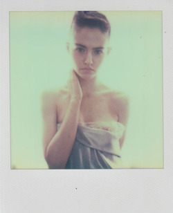 oystermag:  Behind The Scenes Polaroids: CHANEL x Charlotte