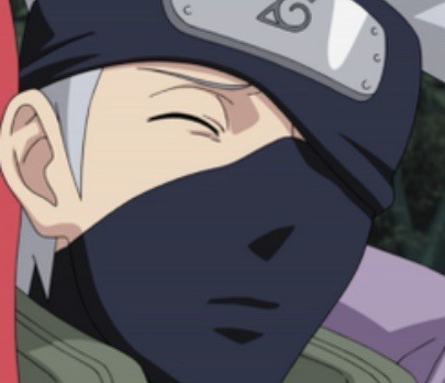 Samaa Samir (Kakashi) — naruto's face hehe