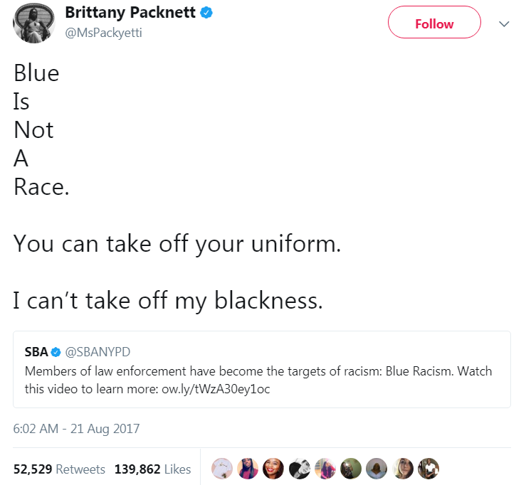blackness-by-your-side:Don’t watch this video. We’ve had enough of this bullshit.