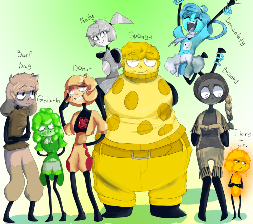 Welcome to the Crumch Chamber — EVERY SINGLE BFDI CHARACTER (pretty much,  i