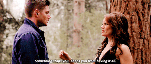 lesbianlenas:deancas+ moments that could have made them canon+bonuses; cas interruptus and “i love y
