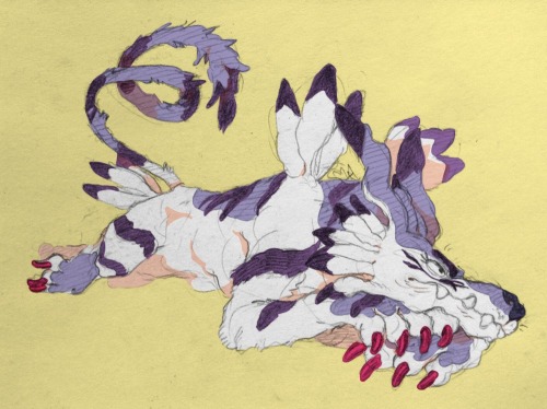 chazipon:  Garurumon is just..so.. *dabs porn pictures