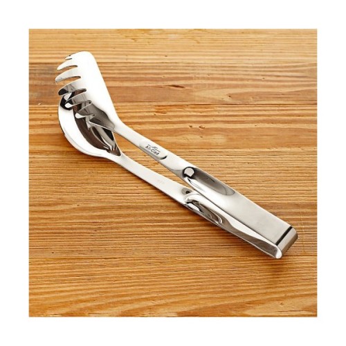 All-Clad Stainless-Steel Professional Pasta Tongs ❤ liked on Polyvore (see more stainless steel serv