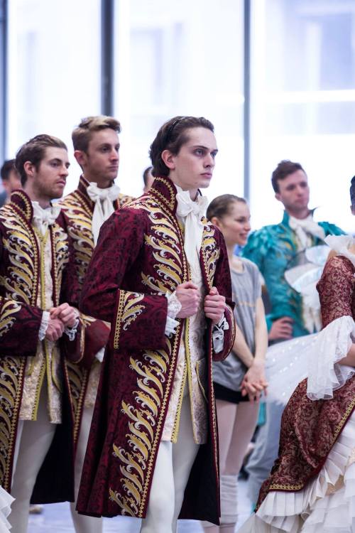 englishballetandtea: geekandsundry:  tutu-fangirl:  everythingplus-thekitchensink:  dancingwithbelugawhales:  Members of the Australian Ballet in (beautifully) costumed rehearsals for David McAllister’s The Sleeping Beauty. Photography by Kate Longley.