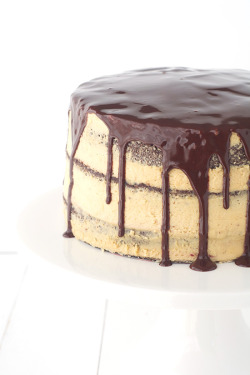 nom-food:  Peanut butter chocolate layer cake