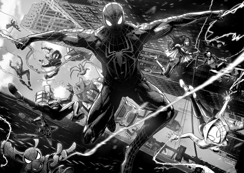 https://www.pixiv.net/en/artworks/80329863Spider-Verse by SantaFung