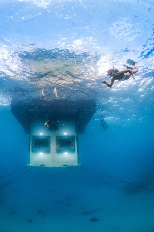 XXX ryanpanos:  Floating Hotel with an Underwater photo