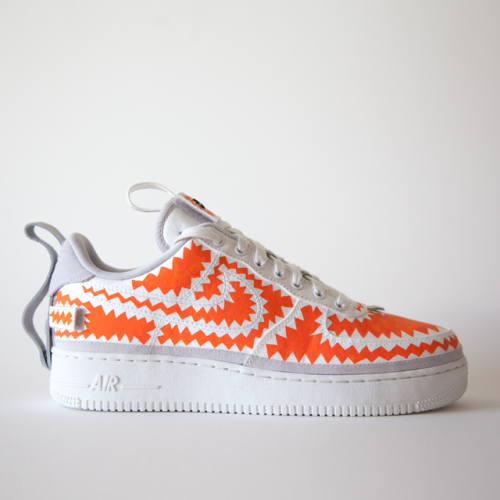 One-off custom Air Force 1 Low&rsquo;s and Vandals for Nike’s Tyvek 90/10 pack.