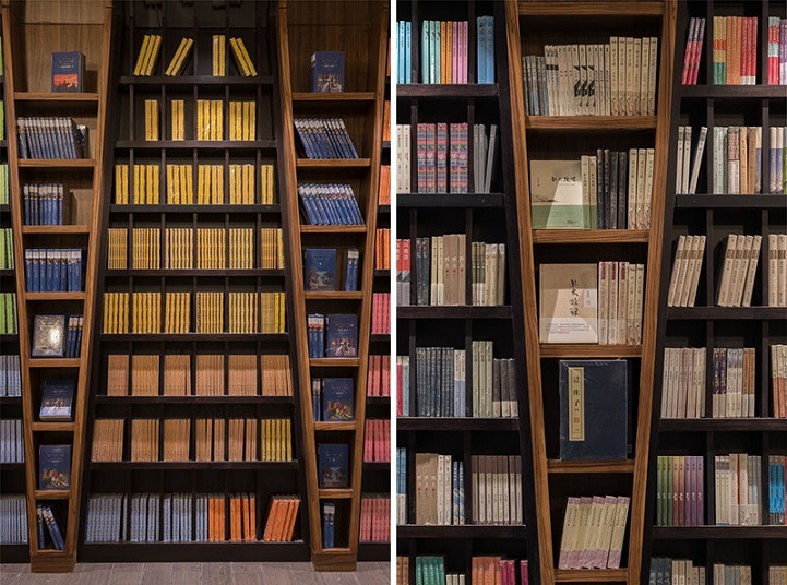 did-you-kno:  mymodernmet:Unique Bookstore in China Offers Optical Illusion Experience