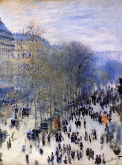  Boulevard des Capucines, Claude Monet. 