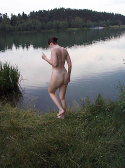 lustfulsabine:  More at the lake