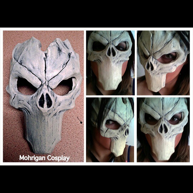 mohrigan:  Mask Casting Tutorial Made for my Darksiders II Death cosplay *My English