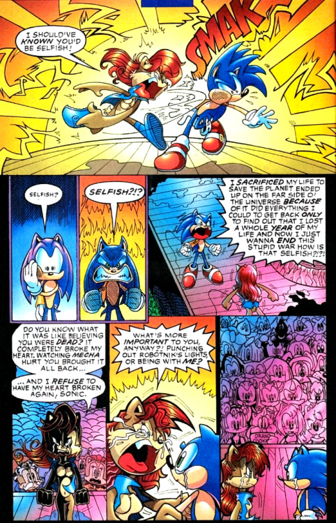 Archie Sonic Preboot Appreciation Station — 199. Sonic the