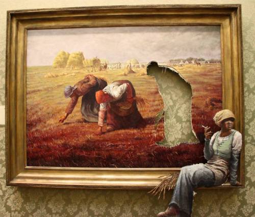 poignantmoments:   asylum-art: Banksy, the street artist   This man is a LEGEND 