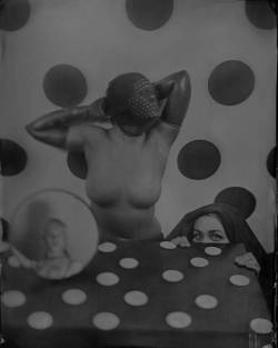 zelkonedic:  We are all trapped  by a singular  fate….#wetplatecollodion #collodion#darkroom #analog #conceptualphotography #conceptual#instafoto #instalike #dots #Tintype#largeformat #blackandwhite #shootermag #shoot #foto 