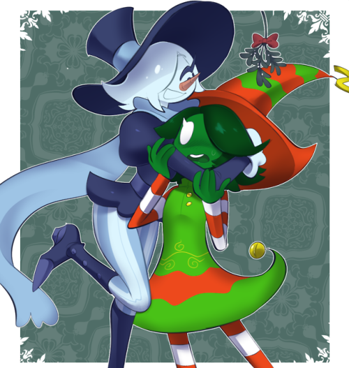 Did a bunch of mistletoe requests over twitter!! Merry Christmas everyone! 