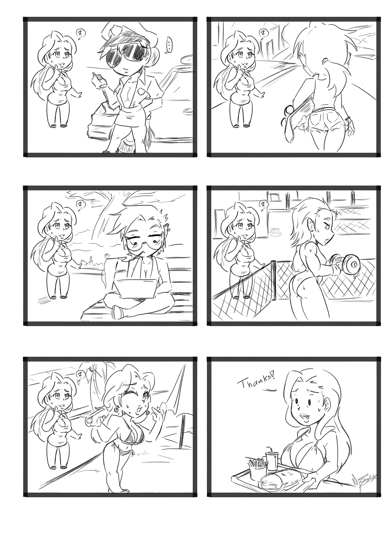 zapotecdarkstar: Jwargod comissioned me a comic from the same story, this time our