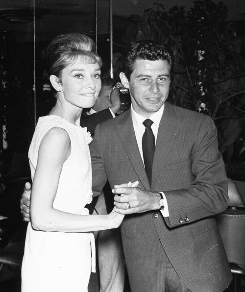Rare Audrey Hepburn — Audrey Hepburn and Eddie Fisher dancing at the