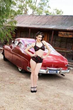 Hot Rod, Muscle Cars, Rat Rods And Girls