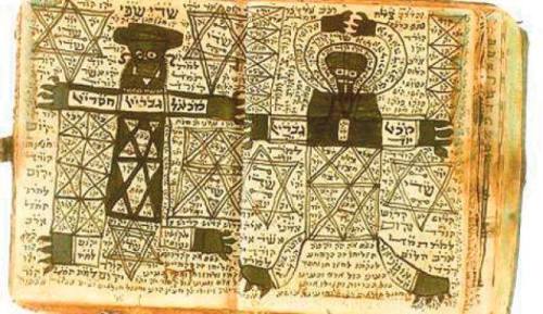 lobisfemme:Moroccan kabbalah document from 1925, from the catalog of Angels and Demons.