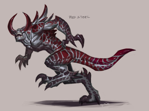 notesz-b: stream bois_Unique deathclaws, I want all of them &lt;-&lt;_