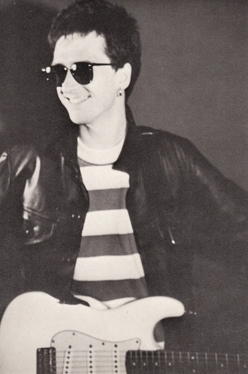 lucemarrvelousofs:  Johnny in glasses (1983 - 2013) Photos are borrowed from: thischarmlessgirl, johnnymarrplaysguitar, smithsonguitar & some other sources. 