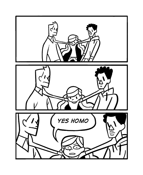miss-nerdgasmz:  oxboxer:  &ldquo;No homo&rdquo; is one of the dumbest things