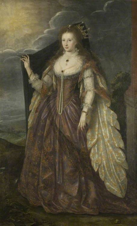 An unknown lady; English School, c. 1615