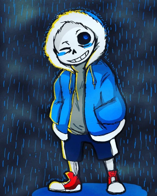 Sans In The Rain...