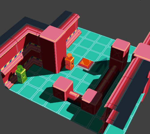 3D tileset practice